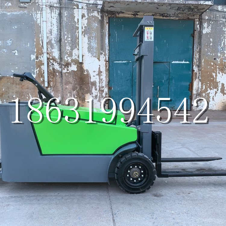 津市市小型电动叉车1吨2吨步行站驾式电瓶堆高充电装卸车液压升降车铲车